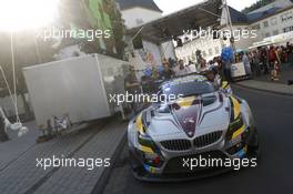 Maxime Martin (BEL), Jörg Müller(GER), Uwe Alzen (GER), Marco Wittmann (GER) #25 Marc VDS Racing BMW Z4 GT3 16.05.2013. ADAC Zurich 24 Hours, Nurburgring, Germany