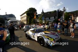 Maxime Martin (BEL), Jörg Müller(GER), Uwe Alzen (GER), Marco Wittmann (GER) #25 Marc VDS Racing BMW Z4 GT3 16.05.2013. ADAC Zurich 24 Hours, Nurburgring, Germany