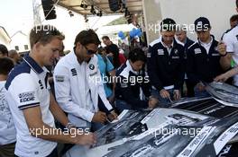 BMW Team Schubert at the Adenauer Raceday 16.05.2013. ADAC Zurich 24 Hours, Nurburgring, Germany