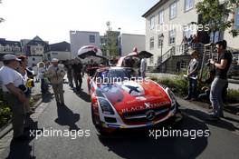 #1 Black Falcon Mercedes SLS GT3  16.05.2013. ADAC Zurich 24 Hours, Nurburgring, Germany