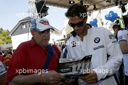 Alexander Sims #19 Schubert Motorsport BMW Z4 GT3 16.05.2013. ADAC Zurich 24 Hours, Nurburgring, Germany