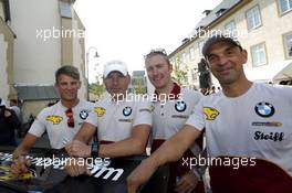 Marco Wittmann (GER)  Uwe Alzen (GER) Maxime Martin (BEL) Jörg Müller(GER) #25 Marc VDS Racing BMW Z4 GT3 16.05.2013. ADAC Zurich 24 Hours, Nurburgring, Germany