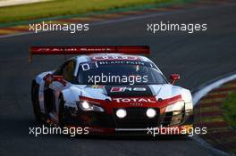 #1 BELGIAN AUDI CLUB TEAM WRT (BEL) AUDI R8 LMS ULTRA GT3 PRO CUP LAURENS VANTHOOR (BEL) MARKUS WINKELHOCK (DEU) RENE RAST (DEU) 23-27.07.2014. 24 Hours of Spa Francorchamps