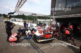 #1 BELGIAN AUDI CLUB TEAM WRT (BEL) AUDI R8 LMS ULTRA GT3 PRO CUP LAURENS VANTHOOR (BEL) MARKUS WINKELHOCK (DEU) RENE RAST (DEU) 23-27.07.2014. 24 Hours of Spa Francorchamps