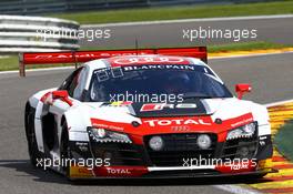 #1 BELGIAN AUDI CLUB TEAM WRT (BEL) AUDI R8 LMS ULTRA GT3 PRO CUP LAURENS VANTHOOR (BEL) MARKUS WINKELHOCK (DEU) RENE RAST (DEU) 23-27.07.2014. 24 Hours of Spa Francorchamps