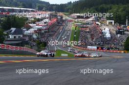 #1 BELGIAN AUDI CLUB TEAM WRT (BEL) AUDI R8 LMS ULTRA GT3 PRO CUP LAURENS VANTHOOR (BEL) MARKUS WINKELHOCK (DEU) RENE RAST (DEU) 23-27.07.2014. 24 Hours of Spa Francorchamps