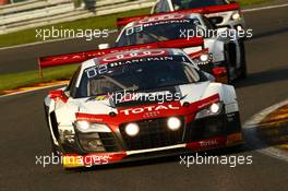 #1 BELGIAN AUDI CLUB TEAM WRT (BEL) AUDI R8 LMS ULTRA GT3 PRO CUP LAURENS VANTHOOR (BEL) MARKUS WINKELHOCK (DEU) RENE RAST (DEU) 23-27.07.2014. 24 Hours of Spa Francorchamps