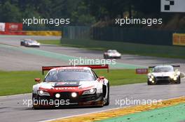 #1 BELGIAN AUDI CLUB TEAM WRT (BEL) AUDI R8 LMS ULTRA GT3 PRO CUP LAURENS VANTHOOR (BEL) MARKUS WINKELHOCK (DEU) RENE RAST (DEU) 23-27.07.2014. 24 Hours of Spa Francorchamps