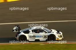 #26 SAINTELOC RACING (FRA) AUDI R8 LMS ULTRA GT3 PRO CUP  EDWARD SANDSTROM (SWE) STEPHANE ORTELLI (MCO) GREGORY GUILVERT (FRA) 23-27.07.2014. 24 Hours of Spa Francorchamps