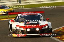 #1 BELGIAN AUDI CLUB TEAM WRT (BEL) AUDI R8 LMS ULTRA GT3 PRO CUP LAURENS VANTHOOR (BEL) MARKUS WINKELHOCK (DEU) RENE RAST (DEU) 23-27.07.2014. 24 Hours of Spa Francorchamps