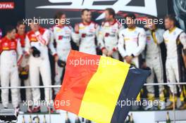 #1 BELGIAN AUDI CLUB TEAM WRT (BEL) AUDI R8 LMS ULTRA GT3 PRO CUP LAURENS VANTHOOR (BEL) MARKUS WINKELHOCK (DEU) RENE RAST (DEU) 23-27.07.2014. 24 Hours of Spa Francorchamps