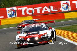 #1 BELGIAN AUDI CLUB TEAM WRT (BEL) AUDI R8 LMS ULTRA GT3 PRO CUP LAURENS VANTHOOR (BEL) MARKUS WINKELHOCK (DEU) RENE RAST (DEU) 23-27.07.2014. 24 Hours of Spa Francorchamps