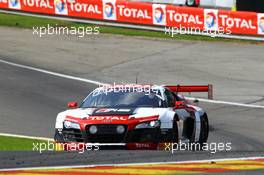 #1 BELGIAN AUDI CLUB TEAM WRT (BEL) AUDI R8 LMS ULTRA GT3 PRO CUP LAURENS VANTHOOR (BEL) MARKUS WINKELHOCK (DEU) RENE RAST (DEU) 23-27.07.2014. 24 Hours of Spa Francorchamps