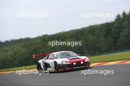 Rene Rast, Laurens Vanthoor, Markus Winkelhock, Belgian Audi Club Team WRT, Audi R8 LMS Ultra  23-27.07.2014. 24 Hours of Spa Francorchamps