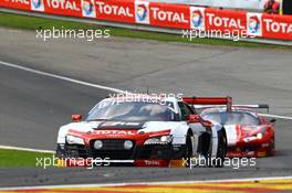 #1 BELGIAN AUDI CLUB TEAM WRT (BEL) AUDI R8 LMS ULTRA GT3 PRO CUP LAURENS VANTHOOR (BEL) MARKUS WINKELHOCK (DEU) RENE RAST (DEU) 23-27.07.2014. 24 Hours of Spa Francorchamps