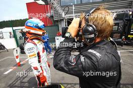 #1 BELGIAN AUDI CLUB TEAM WRT (BEL) AUDI R8 LMS ULTRA GT3 PRO CUP LAURENS VANTHOOR (BEL) MARKUS WINKELHOCK (DEU) RENE RAST (DEU) 23-27.07.2014. 24 Hours of Spa Francorchamps