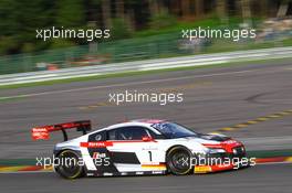 #1 BELGIAN AUDI CLUB TEAM WRT (BEL) AUDI R8 LMS ULTRA GT3 PRO CUP LAURENS VANTHOOR (BEL) MARKUS WINKELHOCK (DEU) RENE RAST (DEU) 23-27.07.2014. 24 Hours of Spa Francorchamps