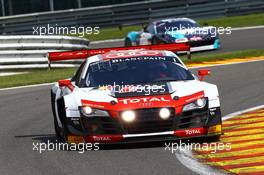 #1 BELGIAN AUDI CLUB TEAM WRT (BEL) AUDI R8 LMS ULTRA GT3 PRO CUP LAURENS VANTHOOR (BEL) MARKUS WINKELHOCK (DEU) RENE RAST (DEU) 23-27.07.2014. 24 Hours of Spa Francorchamps