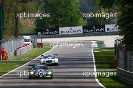 #19 BLACK FALCON (DEU) MERCEDES SLS AMG GT3 PRO CUP ABDULAZIZ AL FAISAL (SAU) HUBERT HAUPT (DEU) ANDREAS SIMONSEN (SWE)   12-13.04.2014. Blancpain Endurance Series, Round 1, Monza, Italy