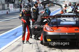 #18 BLACK FALCON (DEU) MERCEDES SLS AMG GT3 PRO AM CUP VLADIMIR LUNKIN (RUS) YURI LOBODA (RUS) MIKAIL LOBODA (RUS)   12-13.04.2014. Blancpain Endurance Series, Round 1, Monza, Italy