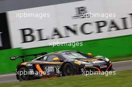 #16 BOUTSEN GINION RACING (BEL) MCLAREN MP4 12C GT3 PRO AM CUP KARIM OJJEH (SAD) OLIVIER GROTZ (NLD)   12-13.04.2014. Blancpain Endurance Series, Round 1, Monza, Italy