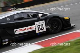 #88 Stefan Rosina (SVK), Tomas Enge (CZE), Reiter Engineering, Lamborghini Gallado FL2 GT3, 17-18.05.2014. Blancpain Endurance Series, Round 2, Brands Hatch, England