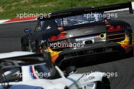 #4 Mateusz Lisowski (POL), Vincent Abril, (FRA), Belgian Audi CLub Team WRT, Audi R8LMS Ultra, 17-18.05.2014. Blancpain Endurance Series, Round 2, Brands Hatch, England