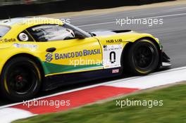 #0 (27) Sergio Jimenez (BRA), Caca Bueno (BRA), BMW Sports Trophy Team Brasil, BMW Z4, 17-18.05.2014. Blancpain Endurance Series, Round 2, Brands Hatch, England