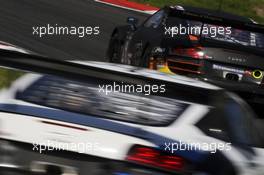 #4 Mateusz Lisowski (POL), Vincent Abril, (FRA), Belgian Audi CLub Team WRT, Audi R8LMS Ultra, 17-18.05.2014. Blancpain Endurance Series, Round 2, Brands Hatch, England