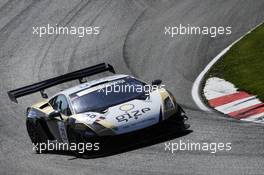 #28 Hari Proczyk (AUT), Jeroen Bleekemolen (NDL), Grasser Racing Team, Lamborghini LFII 17-18.05.2014. Blancpain Endurance Series, Round 2, Brands Hatch, England
