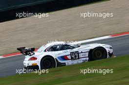 #43 ROAL MOTORSPORT (ITA) BMW Z4 GT3 PRO AM CUP STEFANO COLOMBO (ITA) STEFANO COMANDINI (ITA) EUGENIO AMOS (ITA) 20-21.09.2014. Blancpain Endurance Series, Round 5, Nurburgring, Germany.
