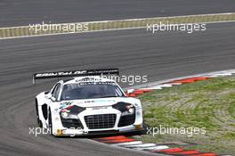 #26 SAINTELOC RACING (FRA) AUDI R8 LMS ULTRA GT3 PRO CUP  EDWARD SANDSTROM (SWE) STEPHANE ORTELLI (MCO) GREGORY GUILVERT (FRA) 20-21.09.2014. Blancpain Endurance Series, Round 5, Nurburgring, Germany.