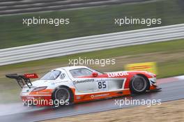#85 HTP MOTORSPORT (DEU) MERCEDES SLS AMG GT3 PRO CUP STEF DUSSELDORP (NDL) SERGEI AFANASIEV (RUS) MAXIMILIAN BUHK (DEU) 20-21.09.2014. Blancpain Endurance Series, Round 5, Nurburgring, Germany.