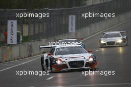 #6 PHOENIX RACING (DEU) AUDI R8 LMS ULTRA GT3 NIKI MAYR MEINHOF (AUT) MARKUS WINKELHOCK (DEU) 01-02.11.2014. Blancpain World Challenge, Baku, Azerbaijan.