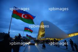 AMBIANCE FLAGS 01-02.11.2014. Blancpain World Challenge, Baku, Azerbaijan.
