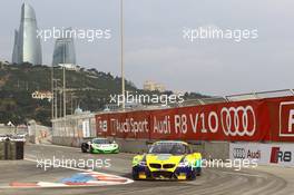 #20 BMW TEAM BRASIL (BRA) BMW Z4 GT3 RICARDO SPERAFICO (BRA) RODRIGO SPERAFICO (BRA) 01-02.11.2014. Blancpain World Challenge, Baku, Azerbaijan.