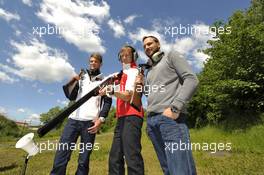 Skeet Shooting with Mattias Ekström (SWE) Audi Sport Team Abt Sportsline, Audi RS 5 DTM, Marco Wittmann (GER) BMW Team RMG, BMW M4 DTM, and Gary Paffett (GBR) EURONICS Mercedes AMG, Portrait 16.05.2014, Motorsport Arena, Oschersleben, Friday.