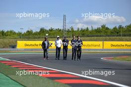 circuit familiarisation with Joey Hand (USA) BMW Team RBM BMW, BMW M4 DTM, Portrait 16.05.2014, Motorsport Arena, Oschersleben, Friday.
