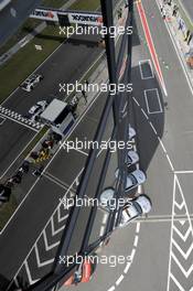 reflections, Marco Wittmann (GER) BMW Team RMG, BMW M4 DTM, Maxime Martin (BEL) BMW Team RMG, BMW M4 DTM,  17.05.2014, Motorsport Arena, Oschersleben, Saturday.