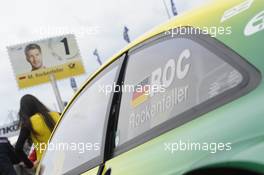 Gridgirl of Mike Rockenfeller (GER) Audi Sport Team Phoenix, Audi RS 5 DTM, 18.05.2014, Motorsport Arena, Oschersleben, Sunday.