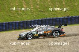 Robert Wickens (CAN) FREE MAN´S WORLD Mercedes AMG, DTM Mercedes AMG C-Coupé,  18.05.2014, Motorsport Arena, Oschersleben, Sunday.