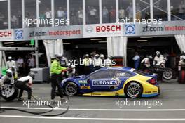 Pitstop, Gary Paffett (GBR) Mercedes AMG DTM-Team HWA DTM Mercedes AMG C-Coupé 28.06.2014, Norisring, Nürnberg, Germany, Friday.