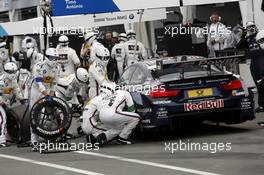 Pitstop, Antonio Felix da Costa (POR) BMW Team MTEK BMW M4 DTM 28.06.2014, Norisring, Nürnberg, Germany, Friday.