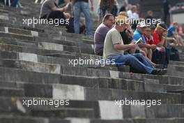 Fans on the Grandstand 28.06.2014, Norisring, Nürnberg.