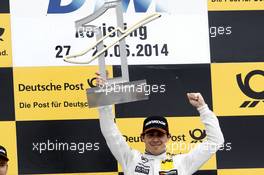 Winner Robert Wickens (CAN) Mercedes AMG DTM-Team HWA DTM Mercedes AMG C-Coupéq 29.06.2014, Norisring, Nürnberg, Germany, Friday.