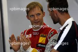 Mattias Ekstroem (SWE), Audi Sport Team Abt Sportsline, Audi A5 DTM with Sven Hannawald 12.07.2014, Moscow Raceway, Moscow, Russia, Saturday.