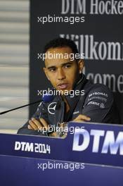 press Conference with Lewis Hamilton (UK), Formula One World Champion (2008) and WM leader 2014, 19.10.2014, Hockenheimring, Hockenheim