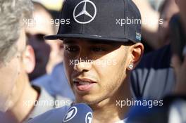 Lewis Hamilton (GBR) Mercedes GP, Guest of Mercedes 19.10.2014, Hockenheim, Hockenheimring, Sunday.