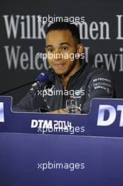 press Conference with Lewis Hamilton (UK), Formula One World Champion (2008) and WM leader 2014, 19.10.2014, Hockenheimring, Hockenheim