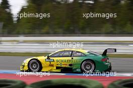 Mike Rockenfeller (GER) Audi Sport Team Phoenix Audi RS 5 DTM 14.04.2014, Test, Hockenheimring, Hockenheim, Monday.